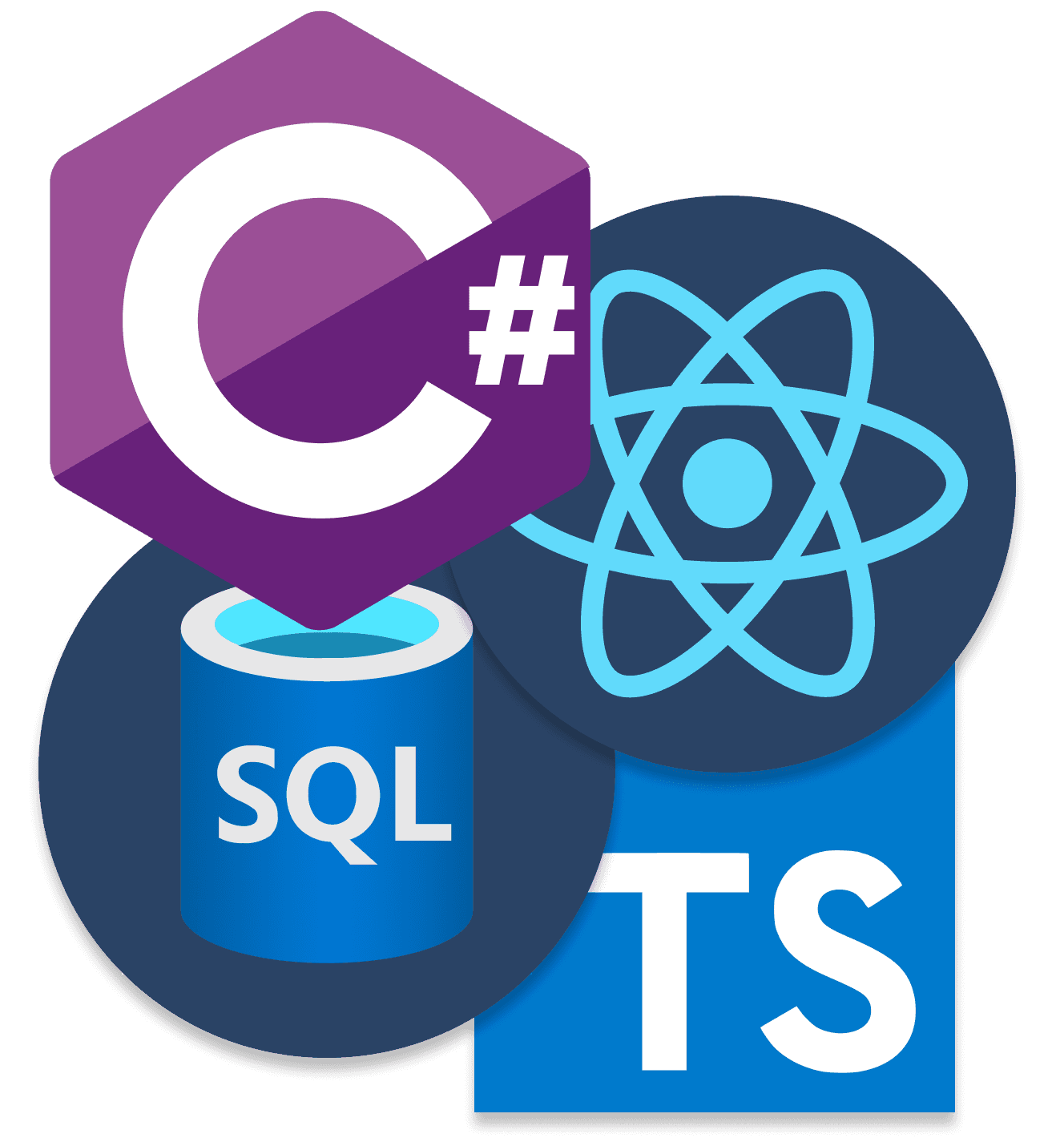 CSharp, SQL, React, TypeScript